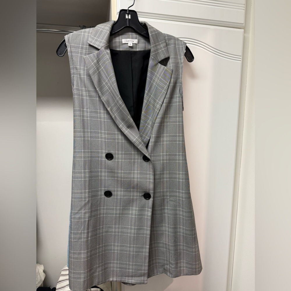 Vetta Button Vest Dress